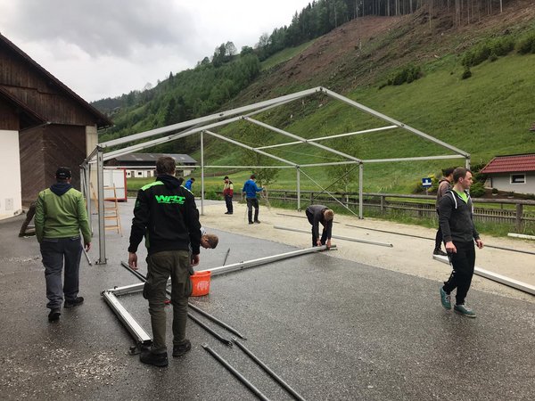 Auf- und Abbau Fest 2019