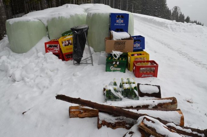 Osterschießen - Abbau